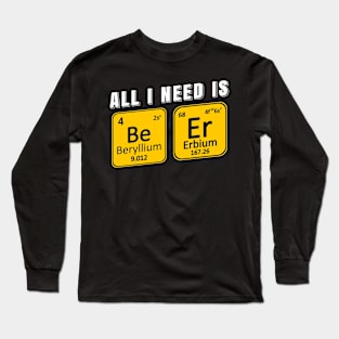 Chemist elements Chemistry Science Long Sleeve T-Shirt